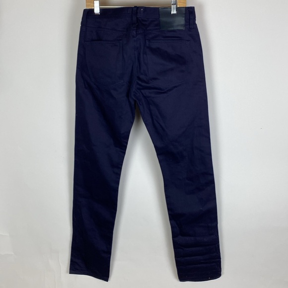 The Unbranded Brand UB108 Skinny 12.5 Selvedge denim button fly jeans 34 Run 32 - Picture 2 of 11